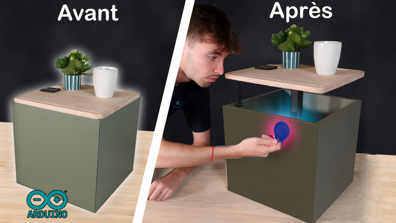 Meuble à cachette secrète